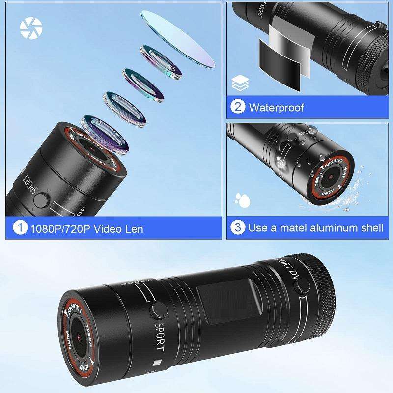 H42A Outdoor Activities HD Sports Action Camera Bicycle Motorbike Helmet Camera Camcorder