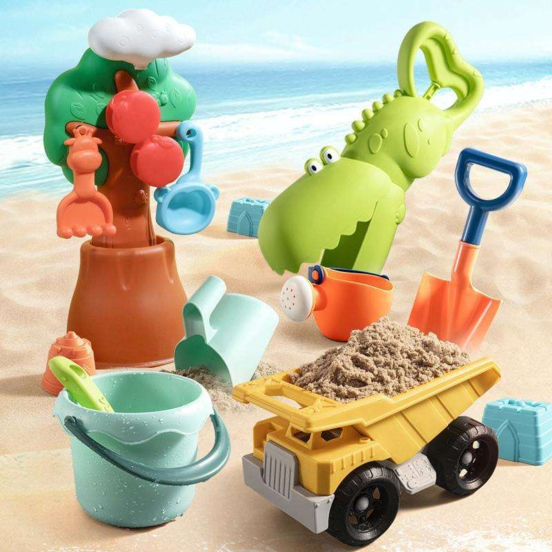 8 PCS / Set Turtle Beach Toy Set Children Sand Shovel And Water Play Tools