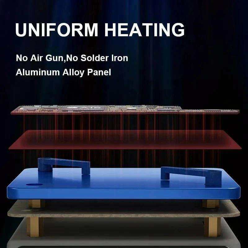 Mechanical IX5 Ultra Universal Preheating Platform for Motherboard Repair, Plug:US