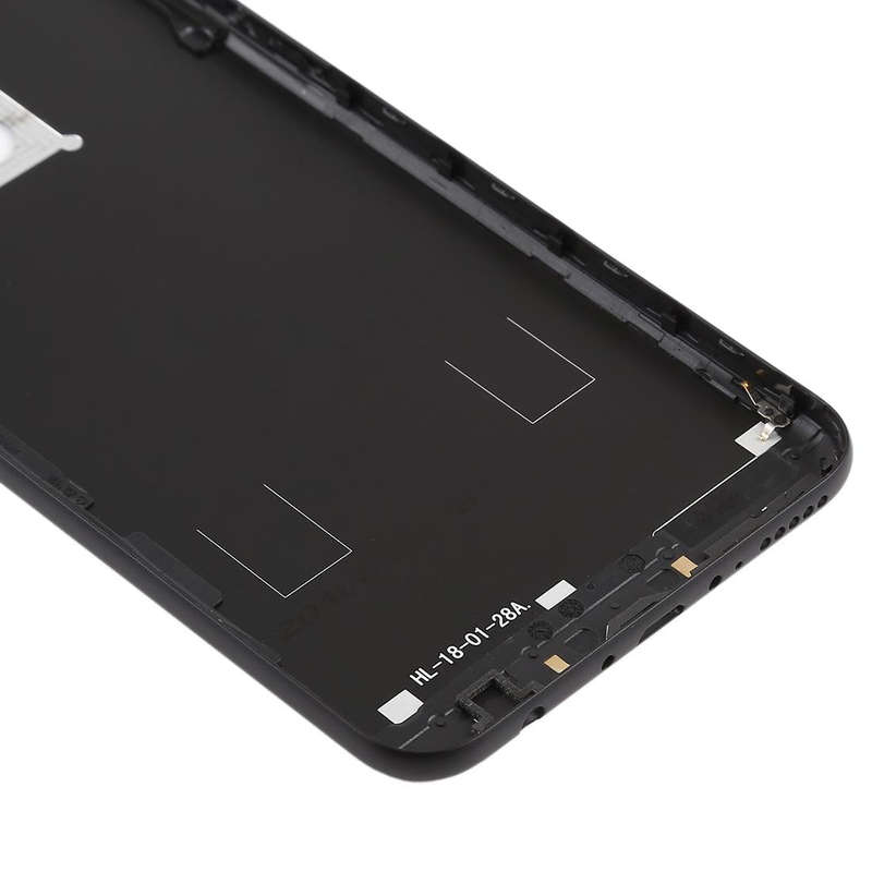 Back Cover with Side Keys for Huawei Honor Play 7C(Black)