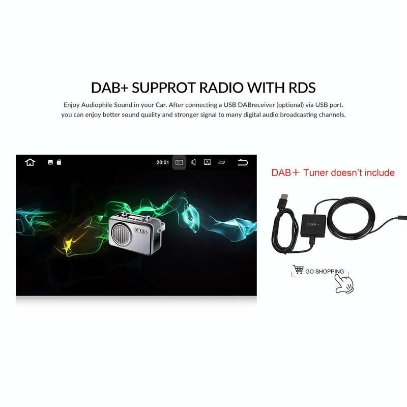 A3040 For Volkswagen 7-inch 2+32G Android Car Navigation Central Control Large Screen Player With...