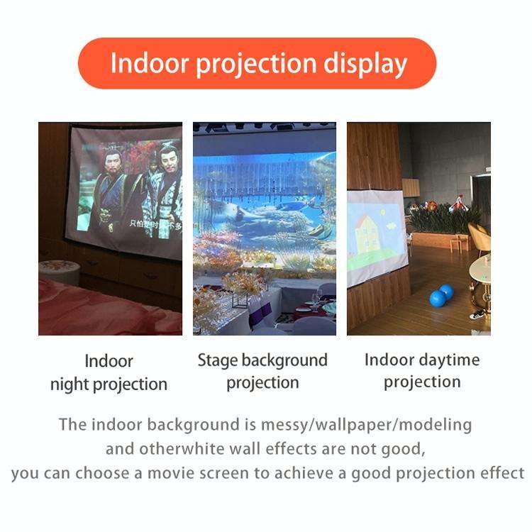 Simple Folding High Density Polyester Projector Film Curtain, Size:72 inch (4:3) Projection Area:...