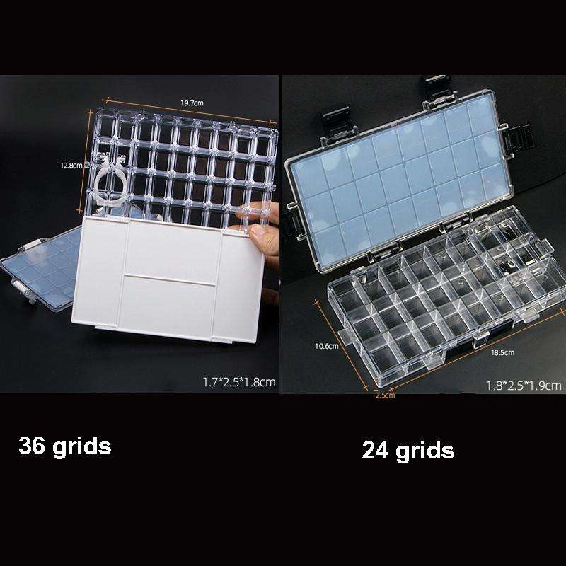 Water Color Moisturizing Color Box Leak-Proof Sealed Sketch Paint Box, Style: 24 Grids Classica