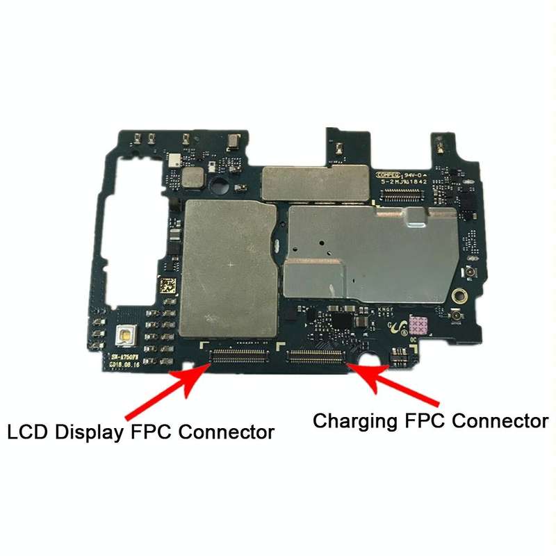 For Samsung Galaxy A7 2018 SM-A750 10pcs Charging FPC Connector On Motherboard