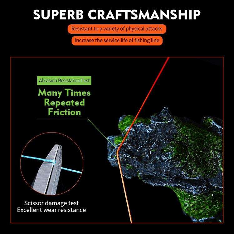 PROBEROS 8 Edited 100M Majestic Horse Fish Line, Line number: 0.4 / 6LB(Grey)