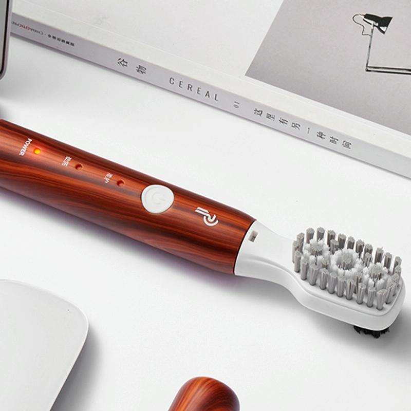 Sonic Vibration Shoe Brush Electric Shoe Washing Double Bristles to Clean Lazy Wash Protector, Co...