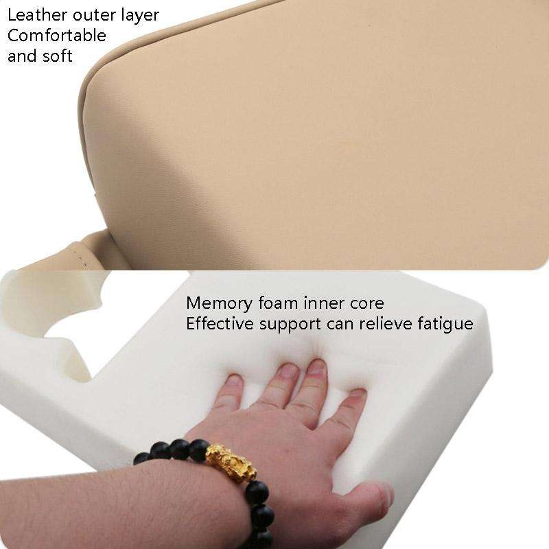 Car Armrest Box Increased Support With Rear Seat Water Cup Holder(Brown)