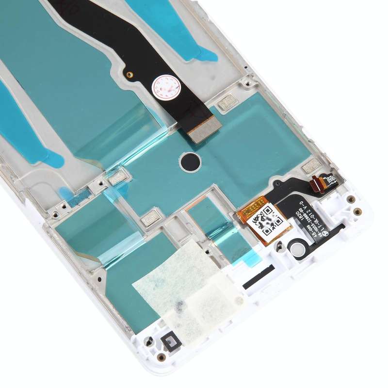 OEM LCD Screen for Lenovo K8 Note XT1902-3 Digitizer Full Assembly with Frame (White)