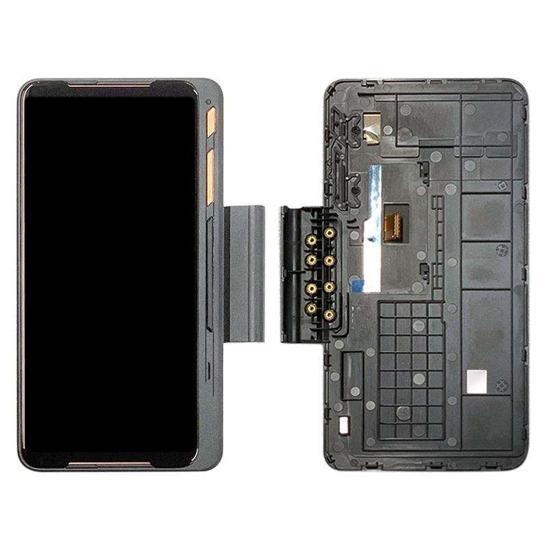 Game Expansion Original LCD Screen for Asus ROG Phone II ZS660KL with Digitizer Full Assembly (Bl...