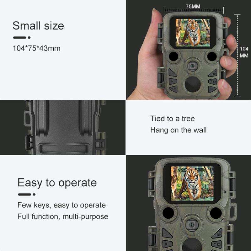 H511C HD Outdoor Hunting Camera Night Vision Monitoring Animal Infrared Sensing Camera