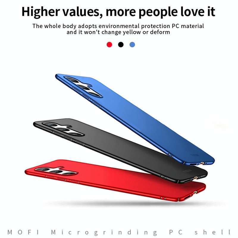 For Samsung Galaxy A54 5G MOFI Frosted PC Ultra-thin Hard Phone Case(Black)