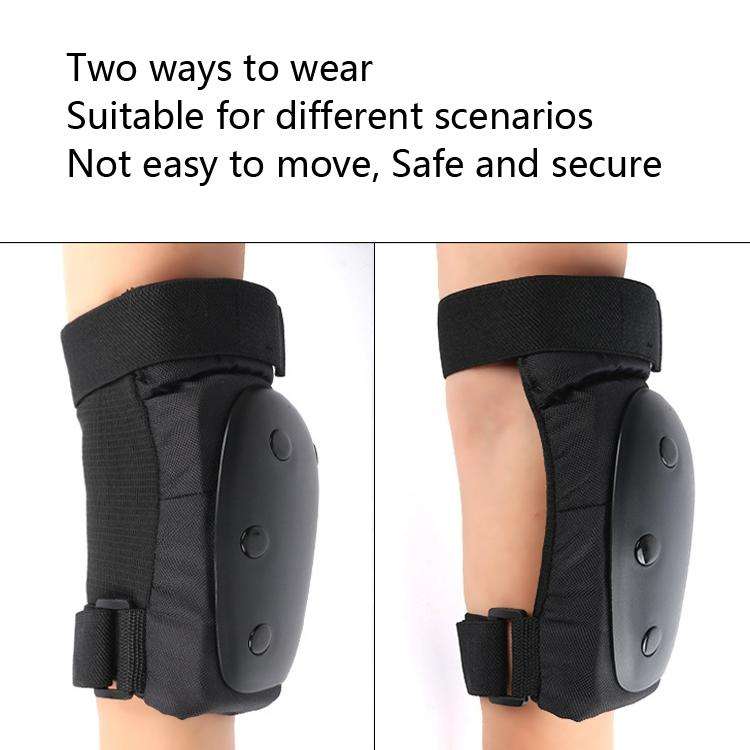 WEISOK 6 in 1 Roller Skating Protective Gear Skating Skate Skateboard Anti-Fall Knee Pads Set, Sp...