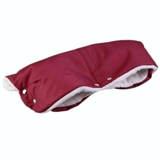 2 Pairs Baby Stroller Warm Gloves Modified Version of the Cart Out of the Wind And Antifreeze Glo...