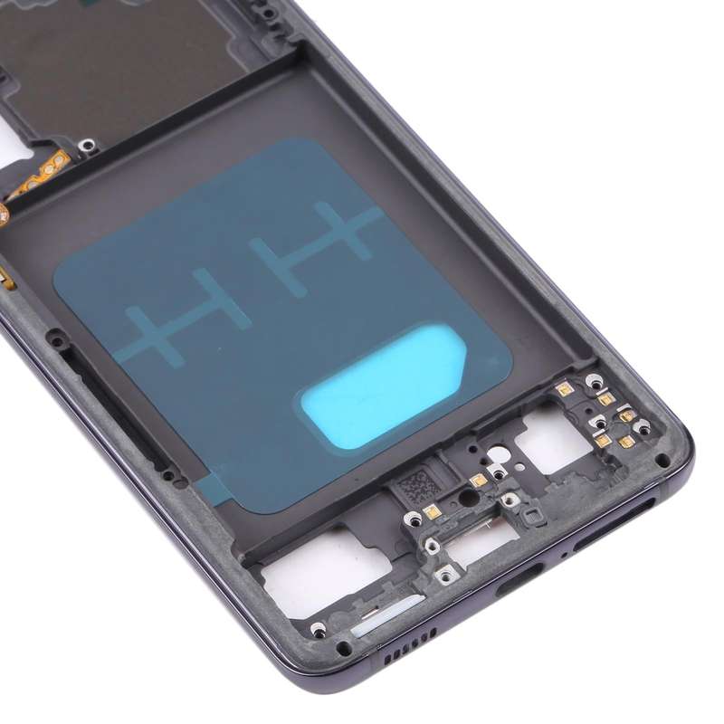 For Samsung Galaxy S21 5G SM-G991B Middle Frame Bezel Plate (Black)