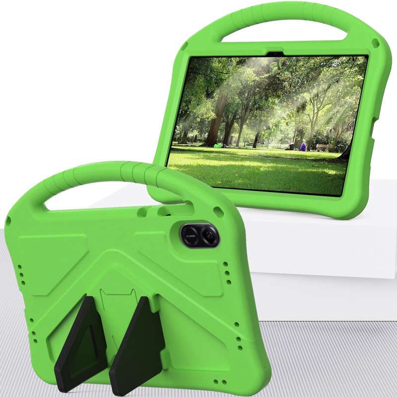 For Honor Pad X9 EVA Shockproof Tablet Case with Holder(Green)