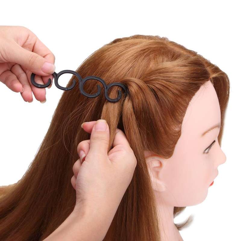 5 Packs/10 PCS DIY Magic Hair Braider French Twist Styling Tool Maker