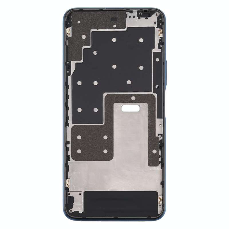 Original Middle Frame Bezel Plate for Huawei Honor X10 5G(Blue)