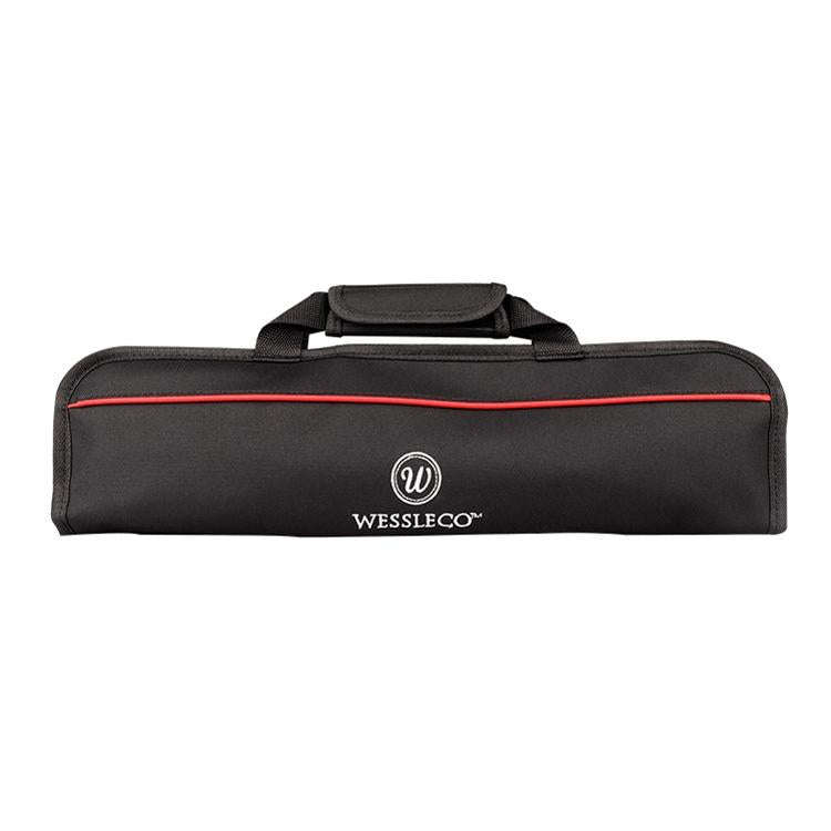 WESSLECO Kitchen Cutter Storage Bag Portable Knife Tool Bag(Red)