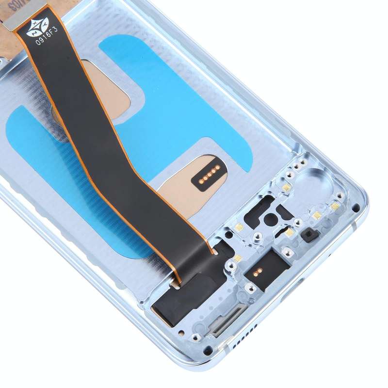 For Samsung Galaxy S20 SM-G980 TFT LCD Screen Digitizer Full Assembly with Frame, Not Supporting ...