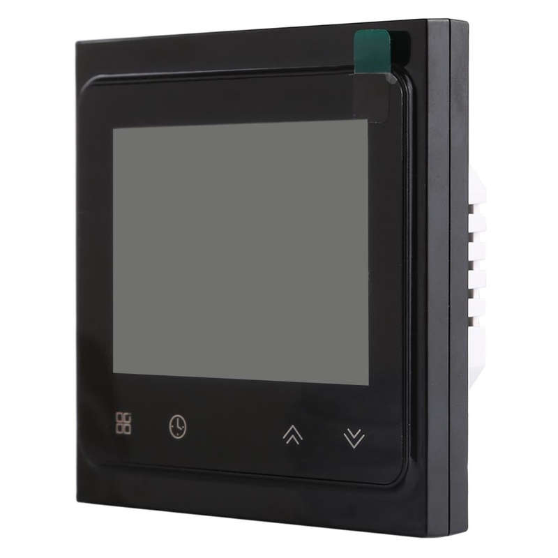 BHT-002GBLW 16A Load Electronic Heating Type LCD Digital Heating Room Thermostat with Sensor & Ti...