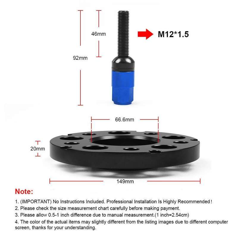 For Mercedes-Benz 20mm Car Modified Wheel Hub Flange Center Wheel Spacer with M12x1.5 Screws (Blue)