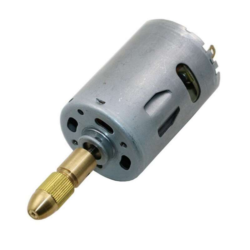 7 PCS/Set Brass 0.5-3mm Small Electric Drill Bit Collet Micro Twist 4.05mm Drill Chuck Set with W...