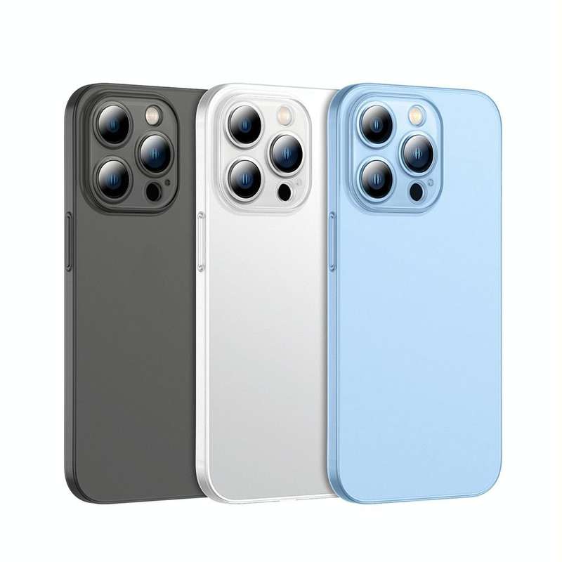 For iPhone 13 Pro Ultra-thin Micro Frosted Heat Dissipation Phone Case(Black)