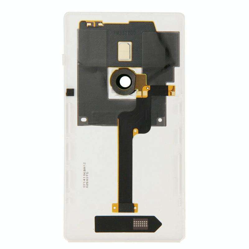 Housing Battery Back Cover With Flex Cable for Nokia Lumia 925(White)
