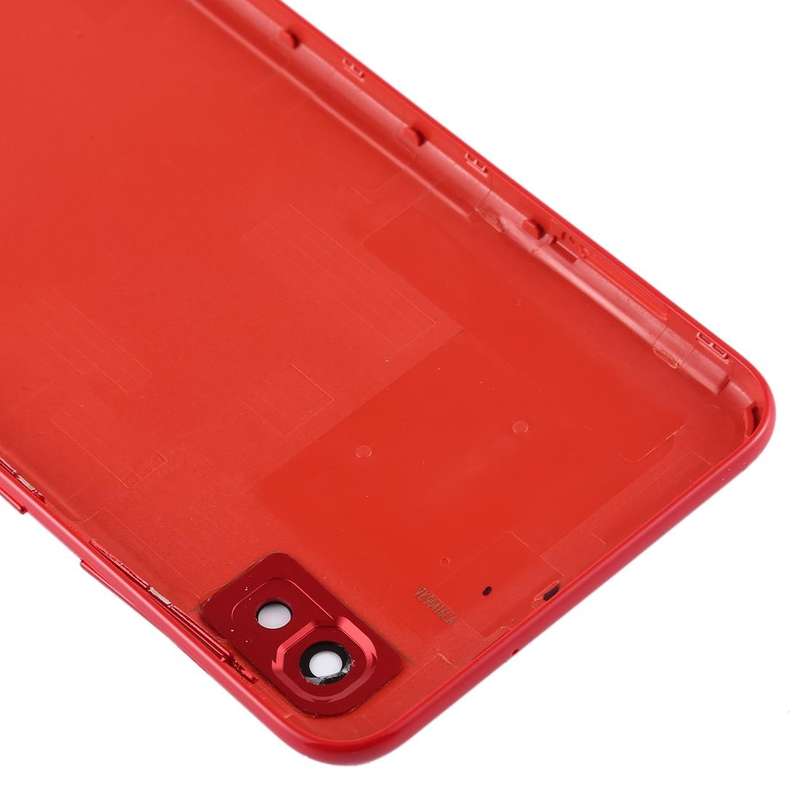 For Galaxy A10 SM-A105F/DS, SM-A105G/DS Battery Back Cover with Camera Lens & Side Keys (Red)