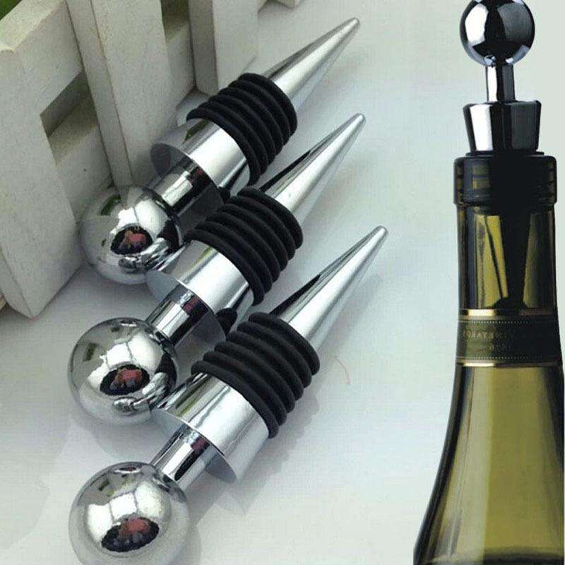 2 PCS Reusable Vacuum Sealed Red Wine Bottle Stopper