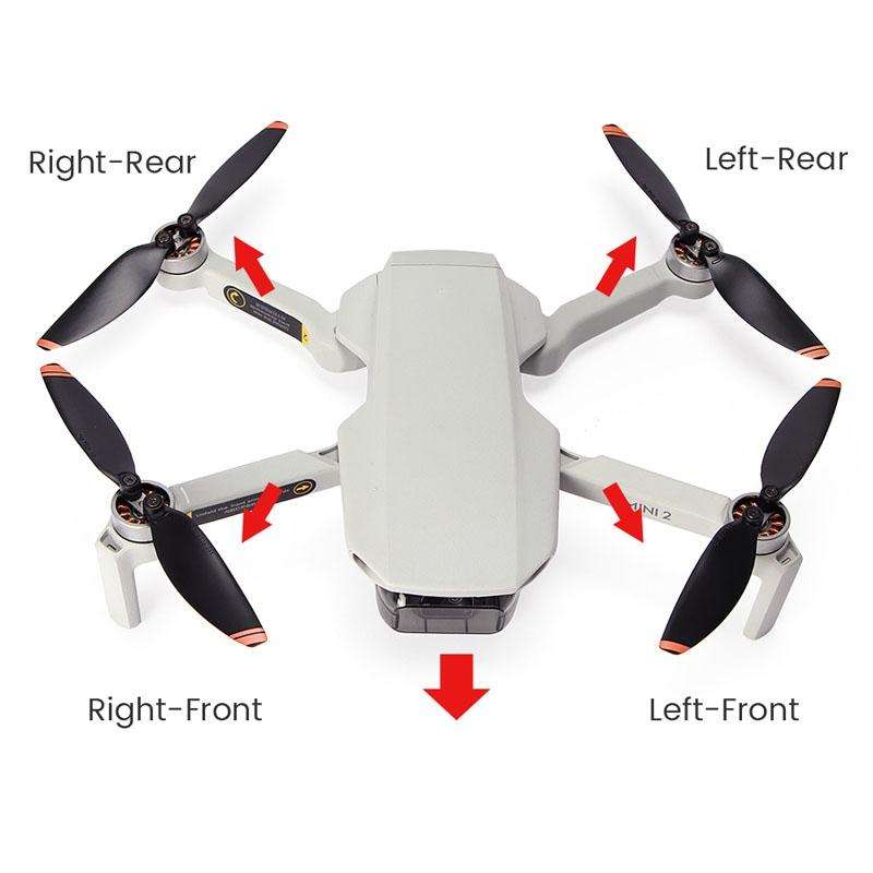 Front and Rear Arm Tripod Shells For DJI Mavic Mini 2 / SE(Left Front)
