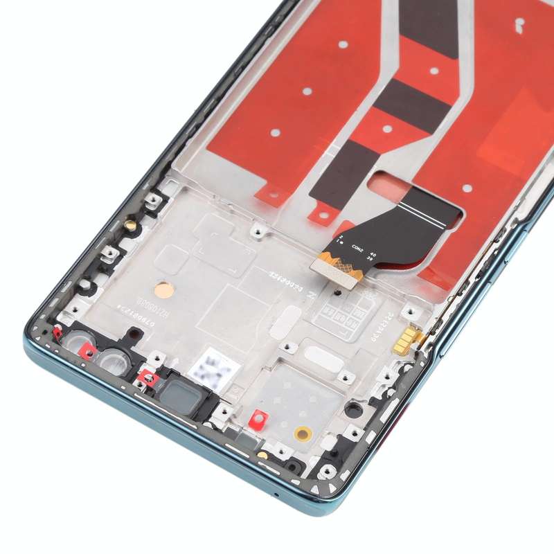 Original OLED LCD Screen for Honor 50 Pro Digitizer Full Assembly with Frame(Green)