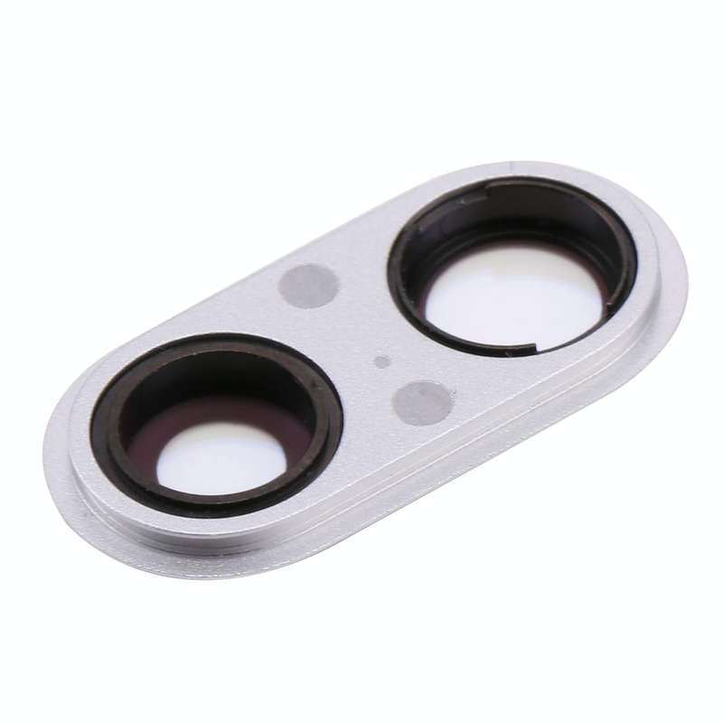 Camera Lens Ring for iPhone 8 Plus Rear(Silver)