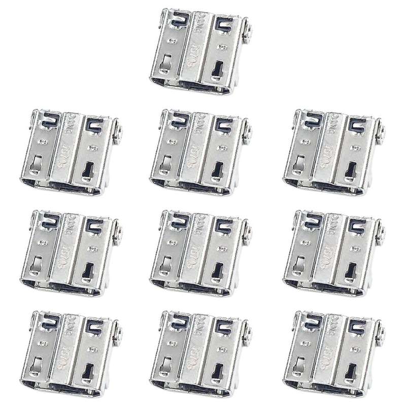 10pcs Charging Port Connector for Galaxy S4 / E250S / E250K / E300S / E300L / S4 Zoom SM-C101