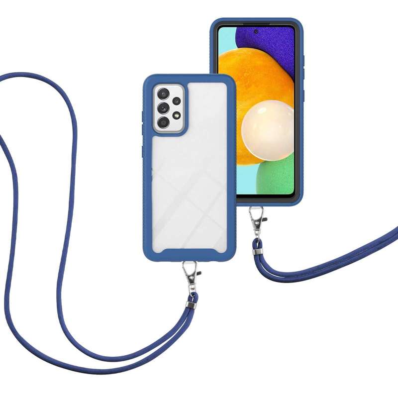 For Samsung Galaxy A53 5G Starry Sky Solid Color Series Shockproof PC + TPU Protective Phone Case...