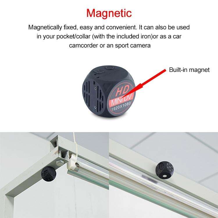 MD21 1080P HD Wireless Camera Sports Outdoor Home Computer Camera, Support Infrared Night Vision ...