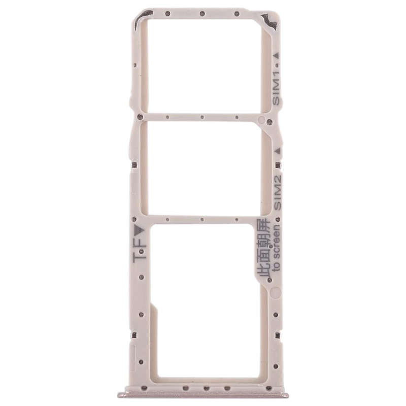 2 SIM Card Tray + Micro SD Card Tray for Huawei Enjoy 8 Plus(Gold)