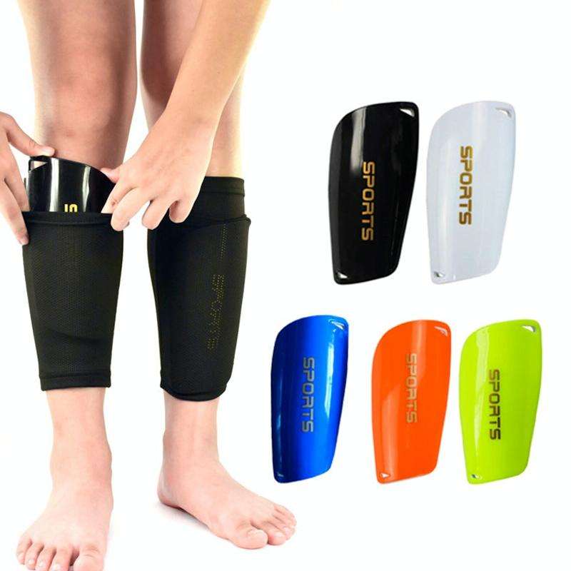 Football Shin Pads Reinforced Shin Pads Sports Calf Pads(White S)