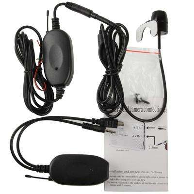 2.4G Wireless GPS Car Rear View Reversing Backup Camera , Wide viewing angle: 120 Degrees (WX306B...