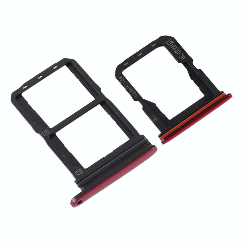 For Vivo S1 Pro SIM Card Tray + SIM Card Tray + Micro SD Card Tray (Red)