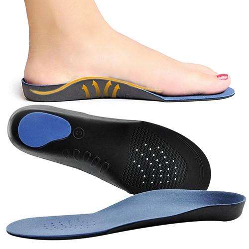 One Pair Flatfoot Orthotics Cubitus Varus Orthopedic Feet Cushion Pads Care Insoles, Shoe Size:L(...