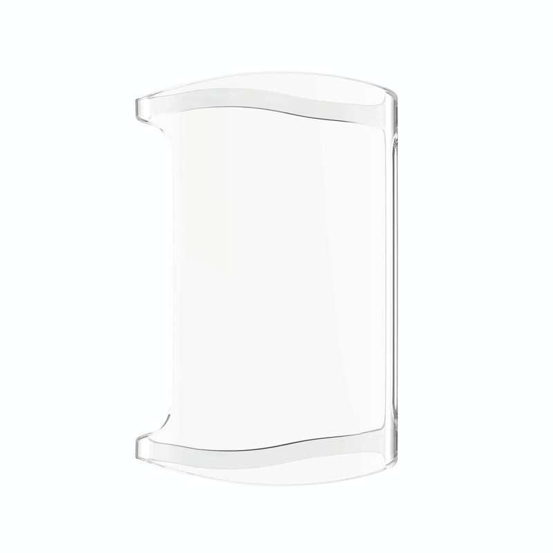 For Fitbit Charge 5 Full Coverage TPU Electroplating Protective Case Cover(Transparent White)