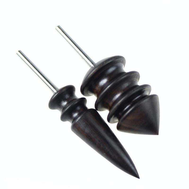 Leather Tool Edge Electric Polishing Slicker Flat Pointed Head Sandalwood Leathers Craft DIY Tool...