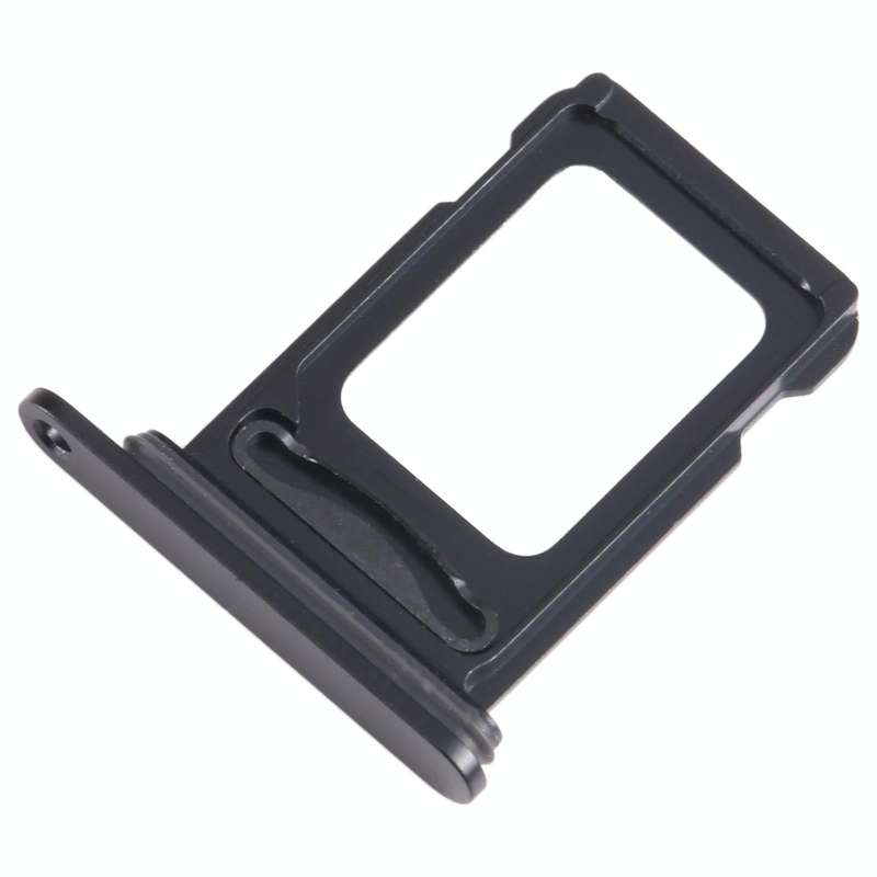 For iPhone 15 Plus SIM + SIM Card Tray (Black)