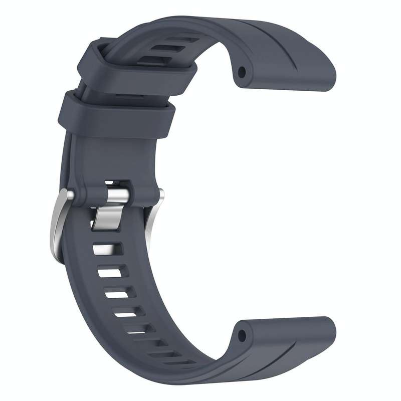 For Garmin Forerunner 955 / 255 / 745 22mm Silicone Watch Band(Blue Grey)