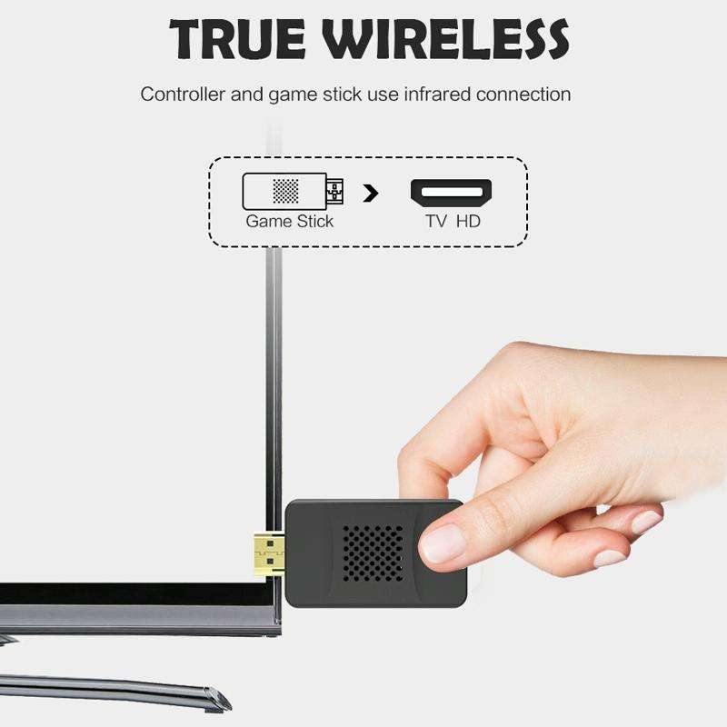 Wireless Doubles HDMI TV Mini Game Console, Model:Y2 SG Sega (900 Games)