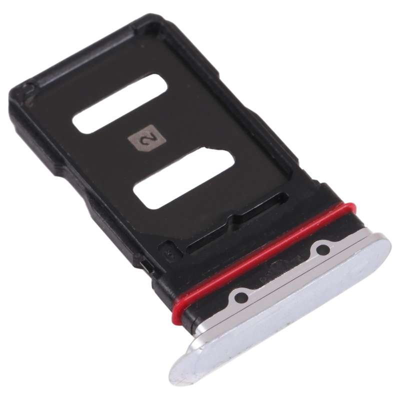 SIM Card Tray + SIM Card Tray for Asus Zenfone 8 ZS590KS (Silver)