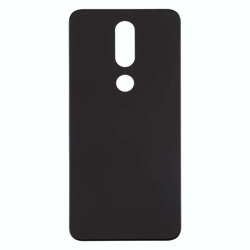 Battery Back Cover for Nokia 7.1 / TA-1100 TA-1096 TA-1095 TA-1085 TA-1097(Black)