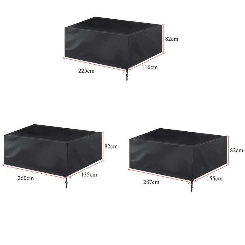 Billiard Table Dust Cover Billiard Protective Cover Water-Repellent Furniture Cover, Size: 225x11...