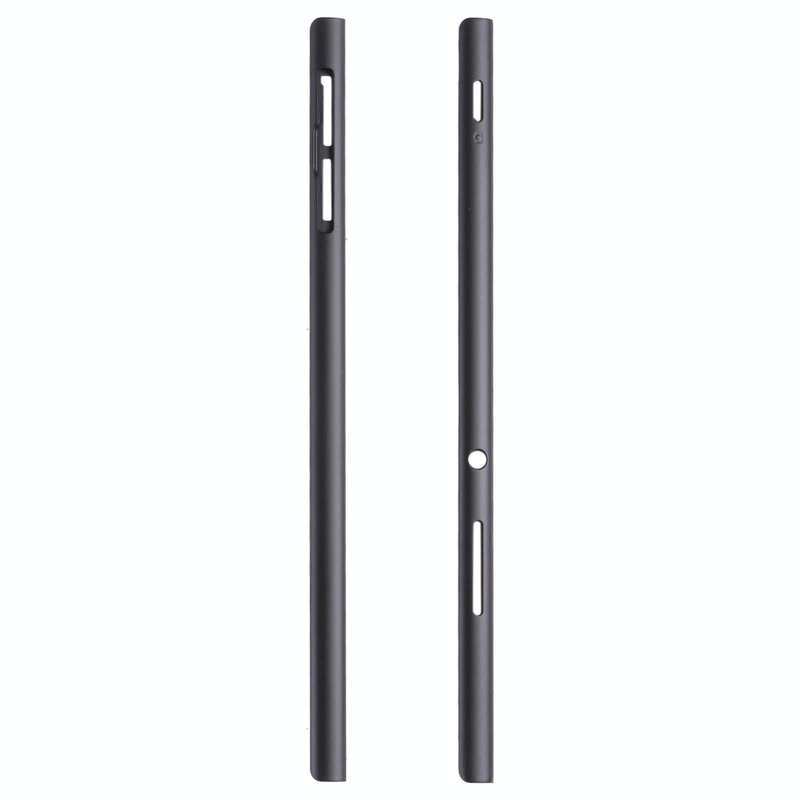 1 Pair Side Part Sidebar For Sony Xperia XA1 Ultra (Black)